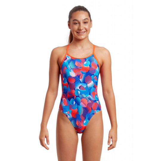 Girl's Diamond Back One Piece- Jupitor Drops