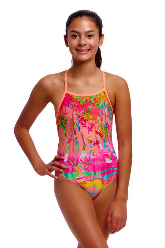Girl's Tie Me Tight One Piece - Lost Lake