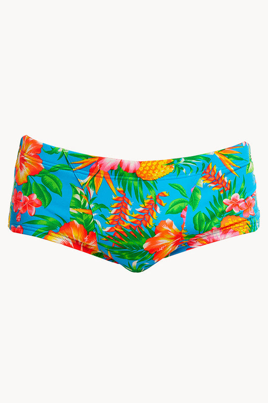 Men's Classic Trunks- Blue Hawaii