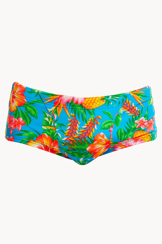 Men's Classic Trunks- Blue Hawaii
