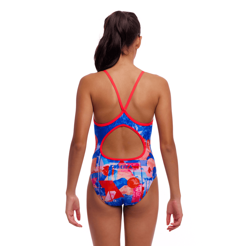 Girl's Diamond Back One Piece- Miss Adventure