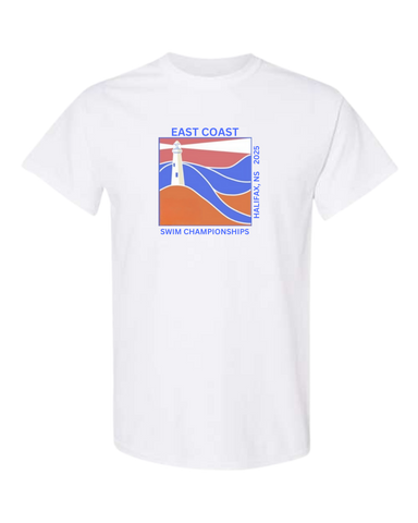 East Coast - 2025 - White T-shirt