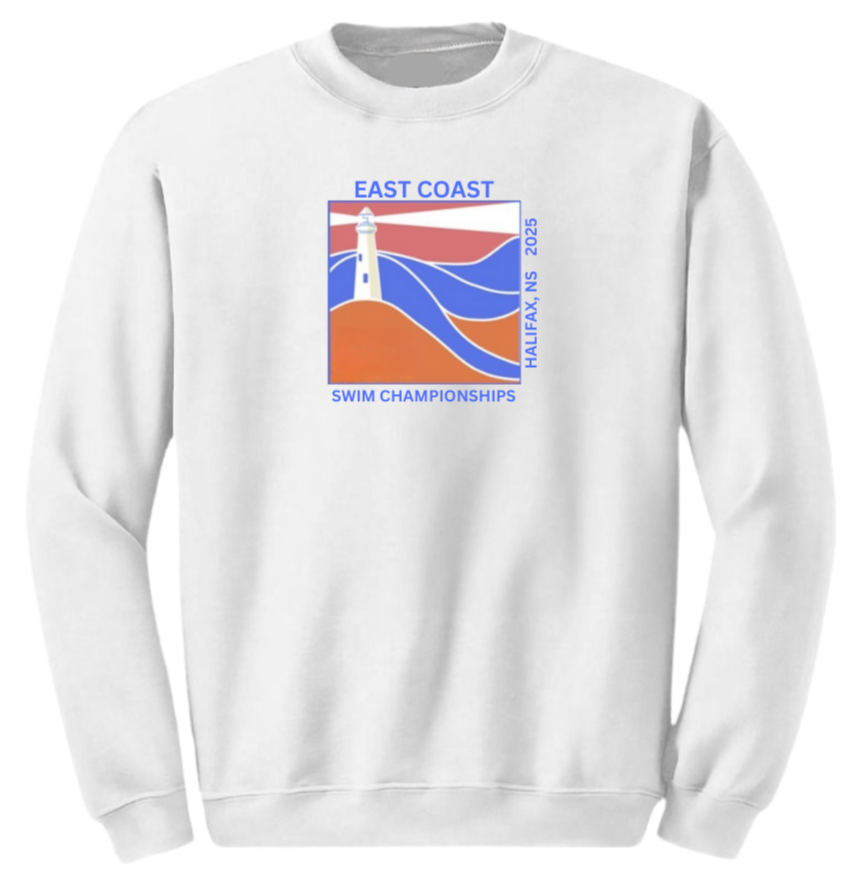 East Coast - 2025 - White Crewneck