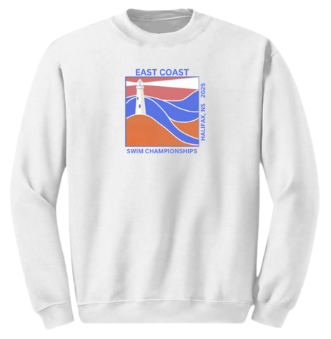 East Coast - 2025 - White Crewneck