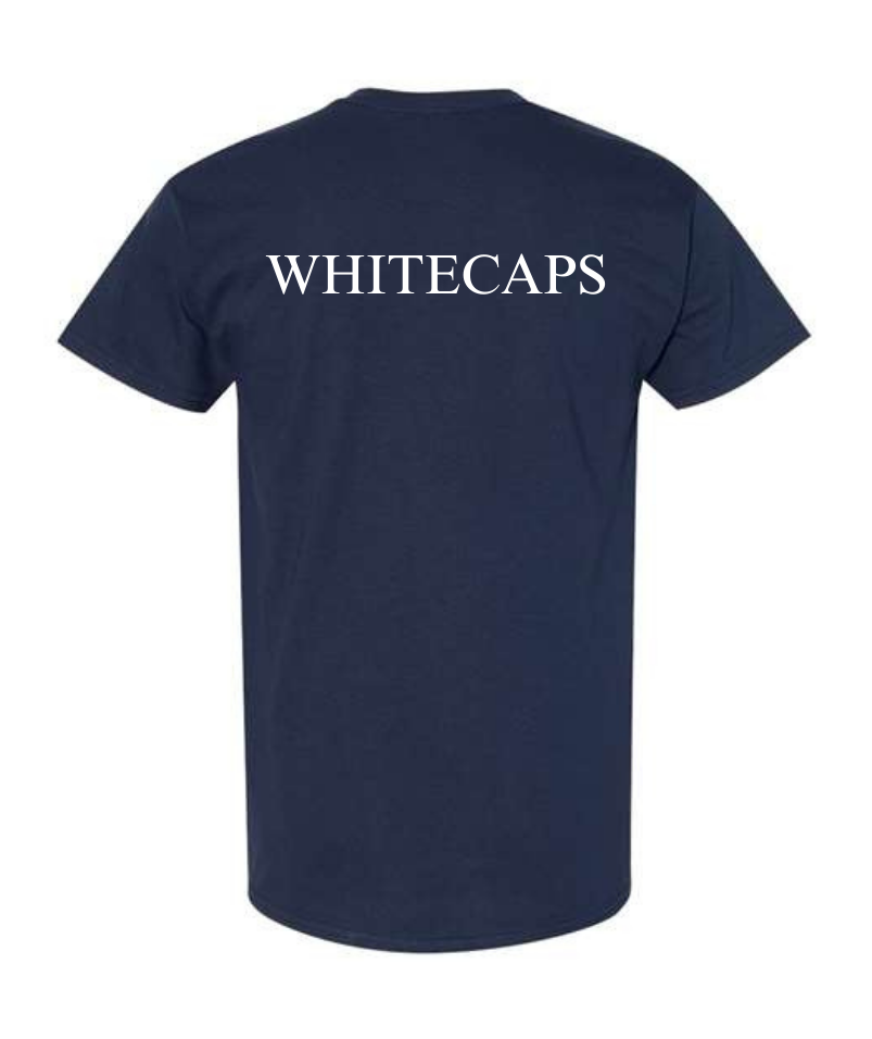 Whitecaps Navy Performance Tee