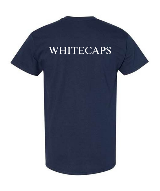 Whitecaps Navy Performance Tee