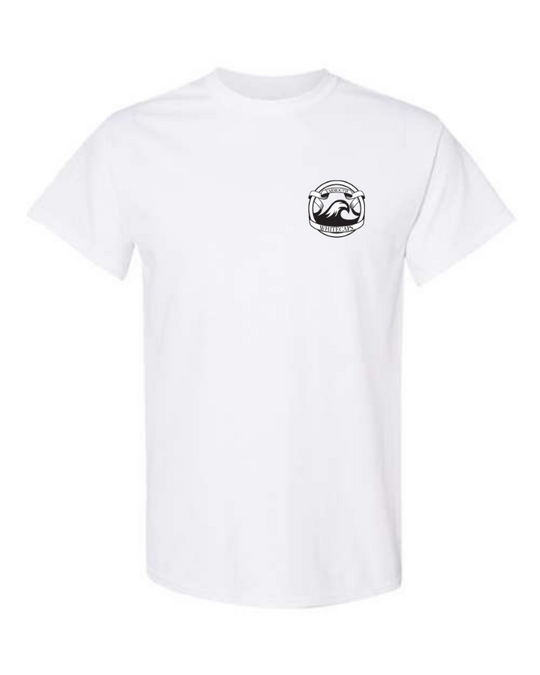 Whitecaps White Basic Tee