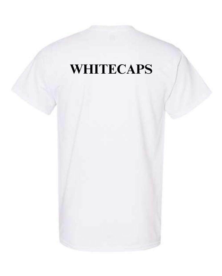 Whitecaps White Basic Tee