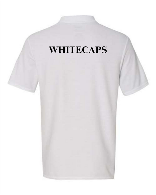 Whitecaps White POLO Tee