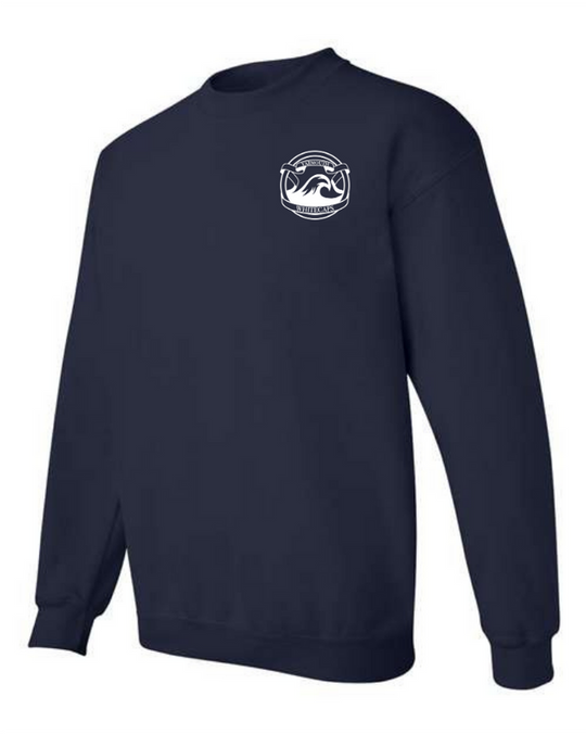Whitecaps Crewneck Navy