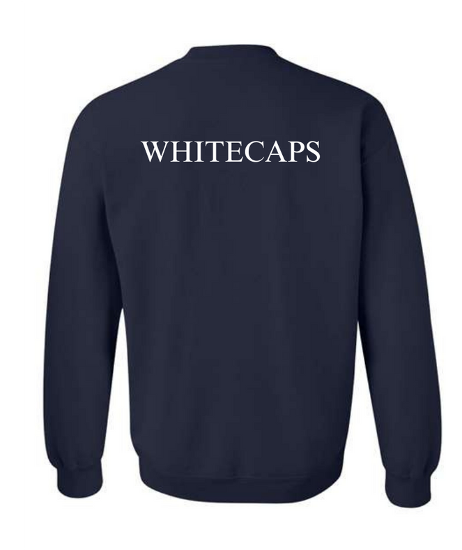 Whitecaps Crewneck Navy