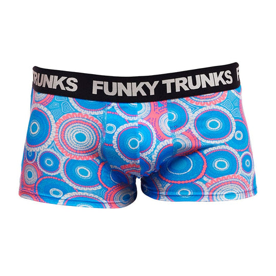 Men's Underwear Trunks- Bundjalung Blue