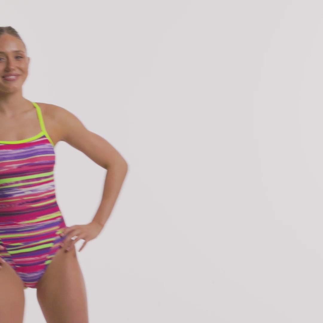 Single Strap One Piece- Lolly Layers
