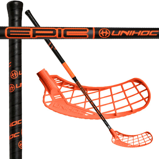 UNIHOC - Epic 29 BLACK/NEON ORANGE