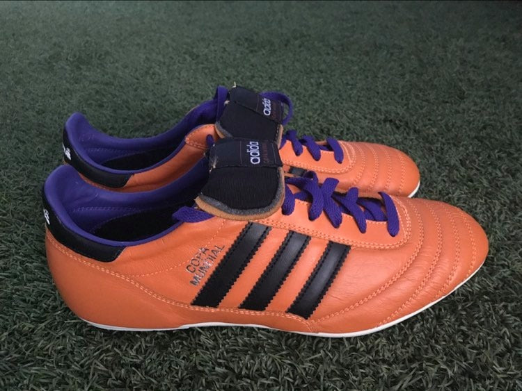Adidas Copa Mundial Samba - Orange M22352 Evolution Athletic Gear Adidas Copa Mundial Samba - Orange M22352 Evolution Athletic Gear