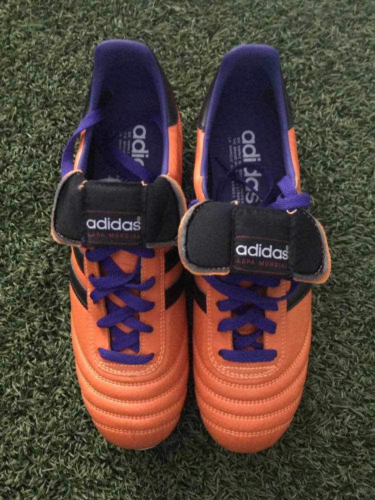 Adidas Copa Mundial Samba - Orange M22352 Evolution Athletic Gear Adidas Copa Mundial Samba - Orange M22352 Evolution Athletic Gear