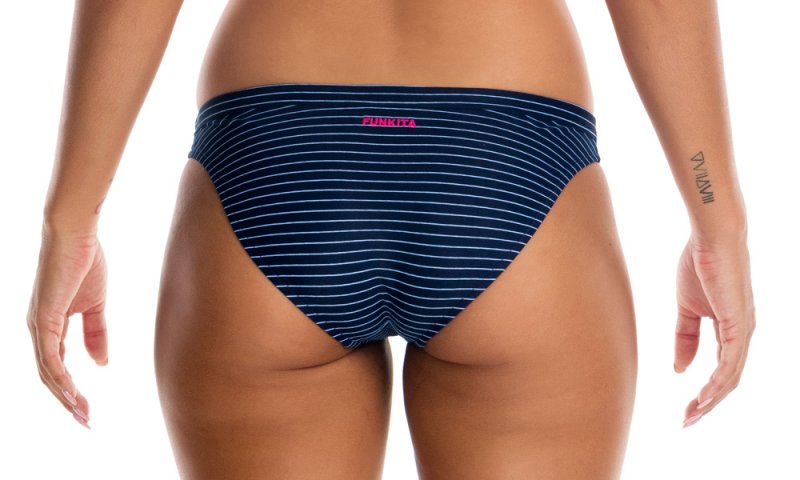 Hipster Brief - White Stripes