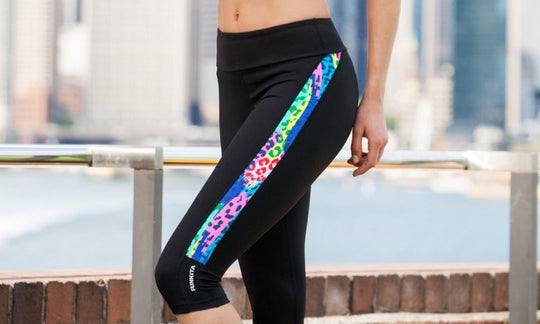 Ladies 3/4 Length Tight- FelineFever