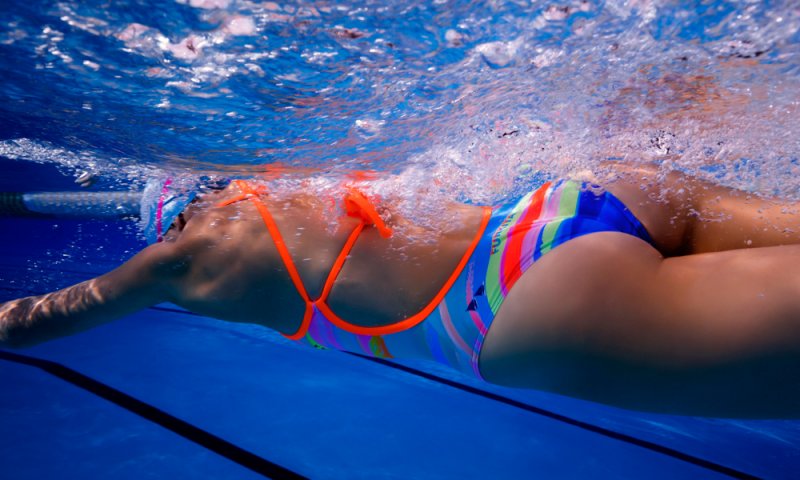 Tie Me Tight One Piece - Pina Colada