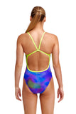 Girl's Single Strap One Piece- Screen Time