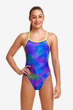 Girl's Single Strap One Piece- Screen Time