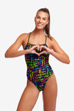 Strapped In One Piece- Love Funkita