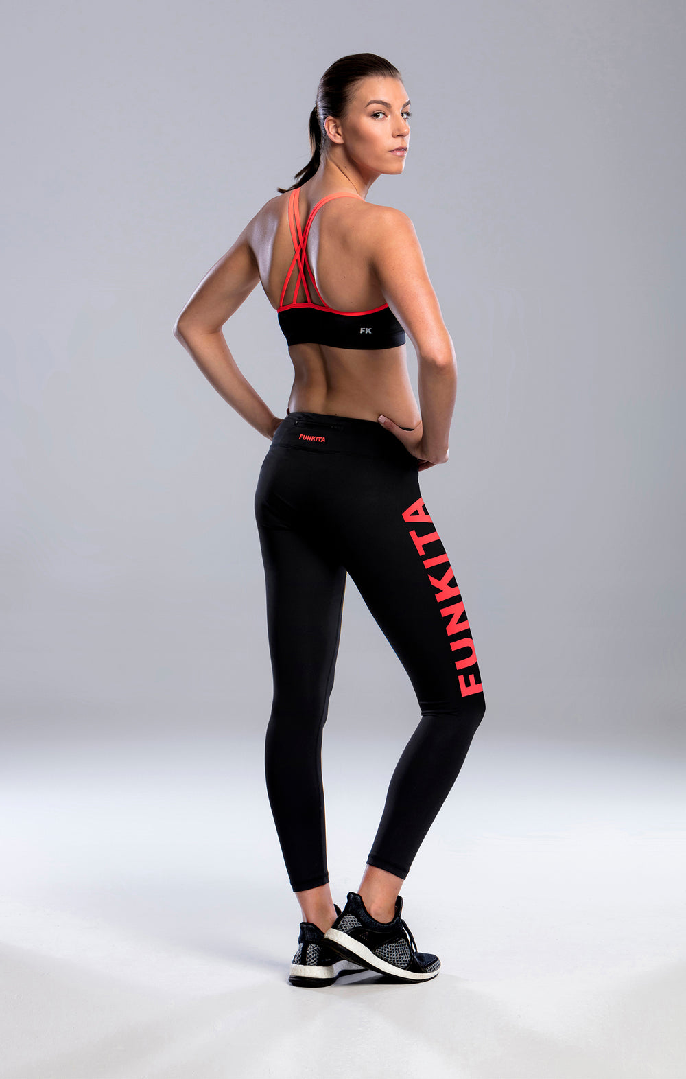Ladies Free Runner 7/8 Tight- Stampd Candy