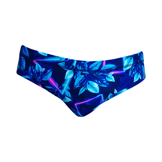 Men's Classic Briefs- Laser Leaf