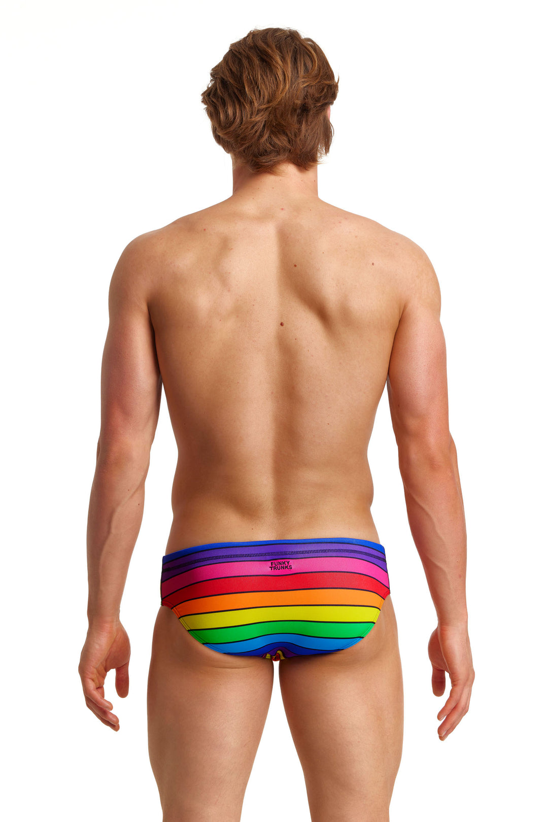 Men's Classic Briefs- Rainbow Racer