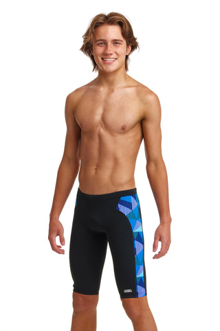 Boy's Training Jammers - Blue Bars