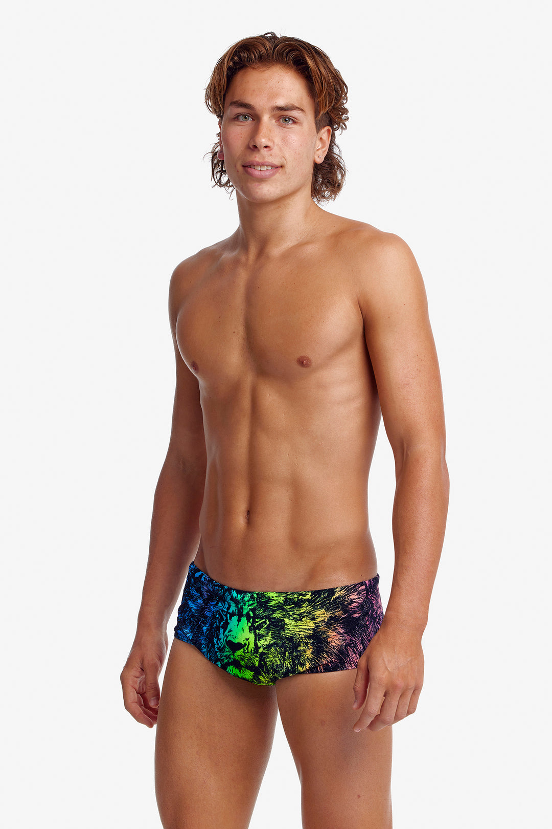 Men's Sidewinder Trunks - Lion Eyes