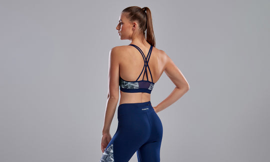 Ladies Bondage Crop Top- Bar Bell
