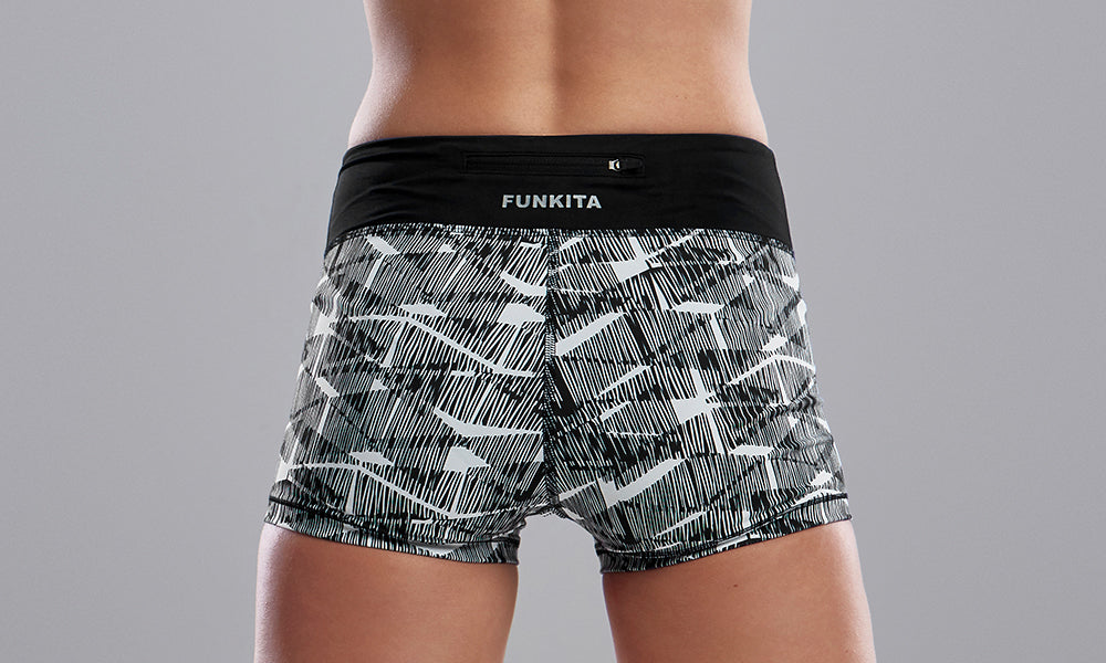 Ladies Mimi Mini Short- Bar Tack