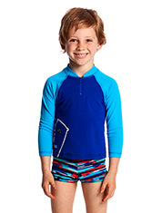 Boys Toddler Zippy Rash Vest- Bear Grills