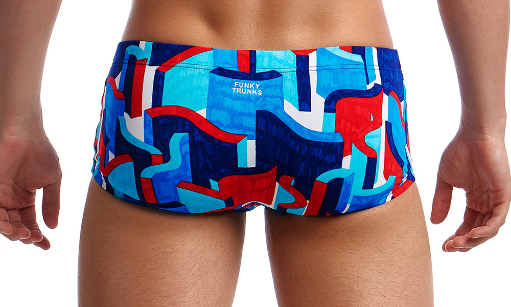 Men's Classic Trunks- Block Rock