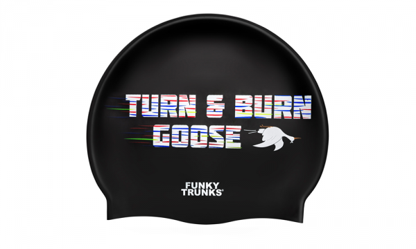 Silicone Swim Cap-Burn Goose
