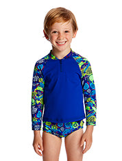 Boys Toddler Zippy Rash Vest- Catch of the Day