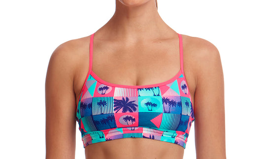 Swim Crop Top - Club Tropicana
