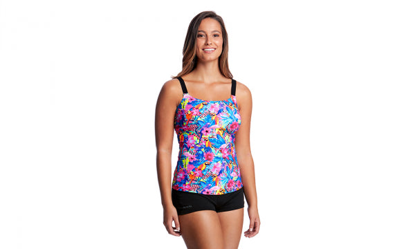 Form Scoop Neck Tankini- Club Tropo