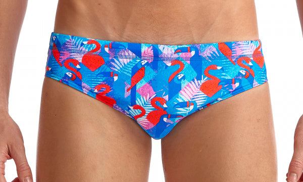 Men's Classic Briefs- Flaming Vegas
