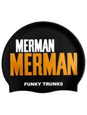Silicone Swim Cap- Golden Merman