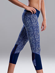 Ladies Riding Hi 7/8 Tight- Huntsman
