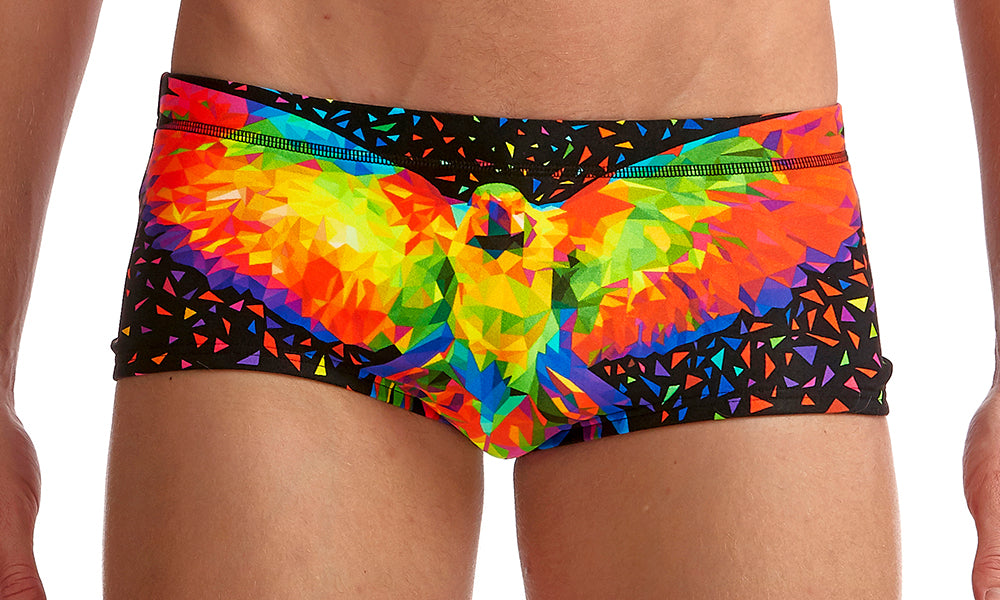 Men's Plain Front Trunks- King Parrot