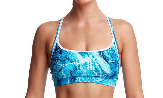 Sports Top - Mint Marble