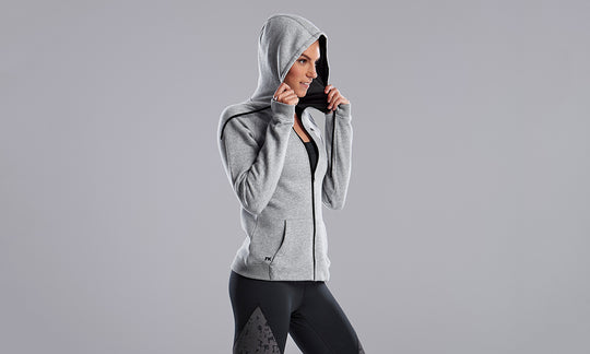 SNUG ZIP HOODIE - Morning Mist
