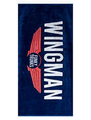 Towel- Navy Wingman