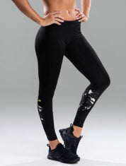 Ladies Full Speed Full Length Tight- Night Fire