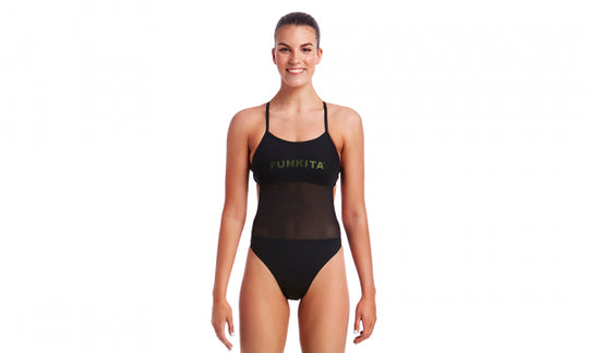 Mesh Up One Piece-Night Lights
