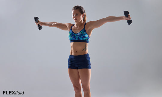 Ladies Bondage Crop Top- Palm-Beach