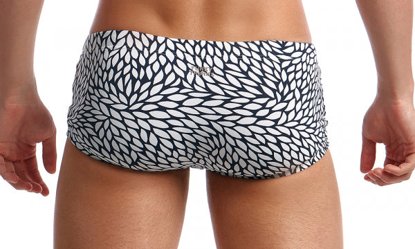 Men's Classic Trunks- Snow Leaf